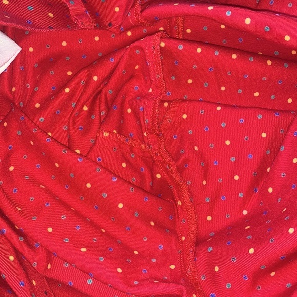 VINTAGE LIZ CLAIBORNE LIZSPORT HIGH WAIST POLKA DOT SHORTS - Picture 9 of 15